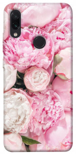 Чехол Pink peonies для Xiaomi Redmi Note 7