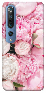 Чехол Pink peonies для Xiaomi Mi 10
