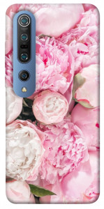 Чохол Pink peonies для Xiaomi Mi 10