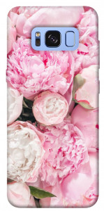 Чехол Pink peonies для Galaxy S8 (G950)