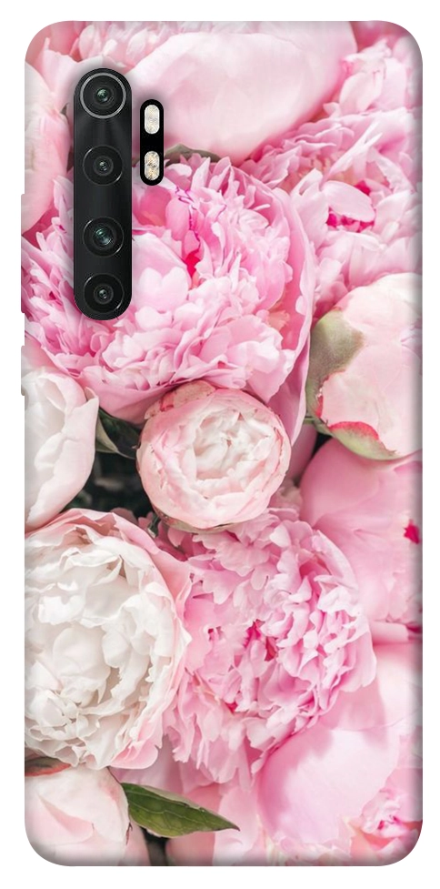 Чехол Pink peonies для Xiaomi Mi Note 10 Lite