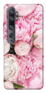 Чехол Pink peonies для Xiaomi Mi Note 10 Pro