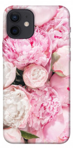 Чехол Pink peonies для iPhone 12