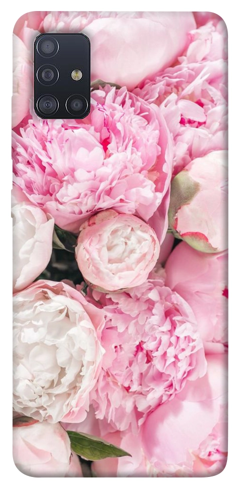 Чохол Pink peonies для Galaxy M51