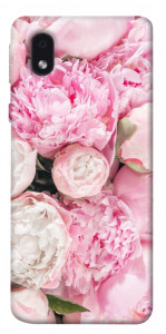 Чохол Pink peonies для Samsung Galaxy M01 Core