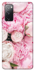 Чохол Pink peonies для Galaxy S20 FE