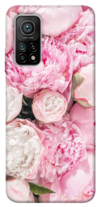 Чехол Pink peonies для Xiaomi Mi 10T