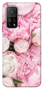 Чохол Pink peonies для Xiaomi Mi 10T