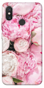 Чехол Pink peonies для Xiaomi Mi 8