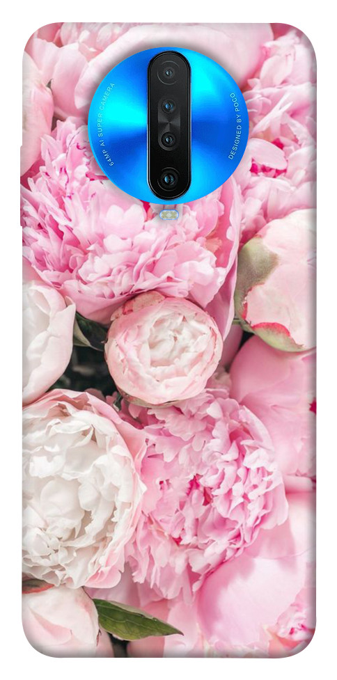 Чехол Pink peonies для Xiaomi Redmi K30