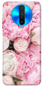 Чохол Pink peonies для Xiaomi Poco X2