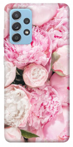 Чохол Pink peonies для Samsung Galaxy A52 4G