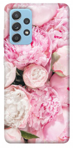 Чохол Pink peonies для Samsung Galaxy A52 5G