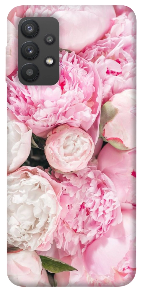 Чохол Pink peonies для Galaxy A32 4G