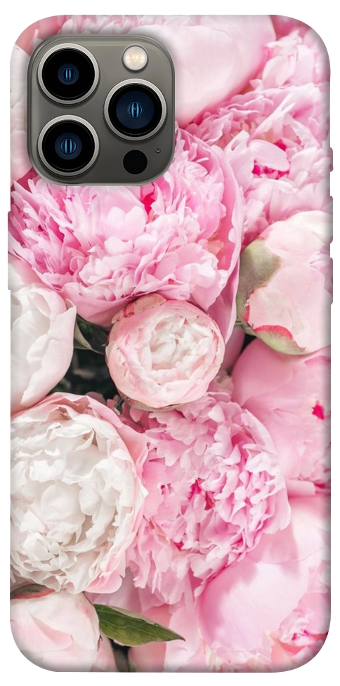 Чохол Pink peonies для iPhone 13 Pro Max