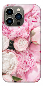 Чехол Pink peonies для iPhone 13 Pro