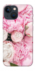 Чехол Pink peonies для iPhone 13 mini