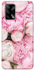 Чехол Pink peonies для Oppo A74 4G