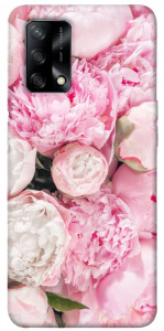 Чохол Pink peonies для Oppo A74 4G