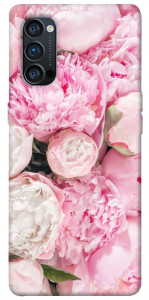 Чохол Pink peonies для Oppo Reno 4 Pro 5G