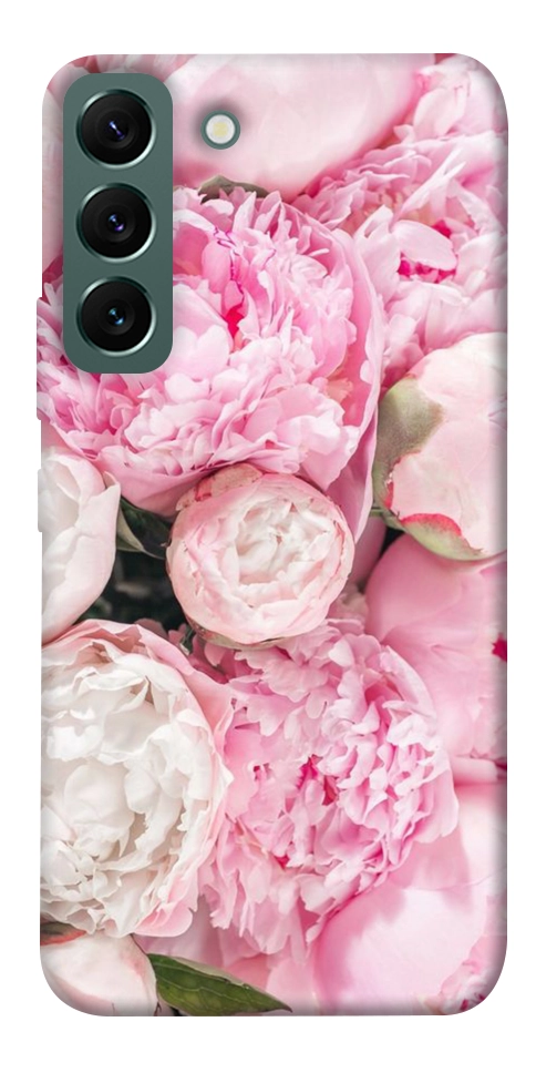 Чехол Pink peonies для Galaxy S22