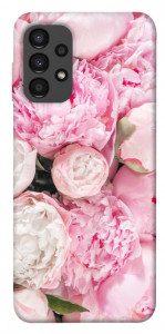 Чохол Pink peonies для Galaxy A13 4G