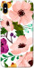 Чехол Акварельные цветы для iPhone XS