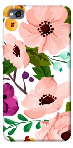 Чехол Акварельные цветы для Xiaomi Redmi 4A