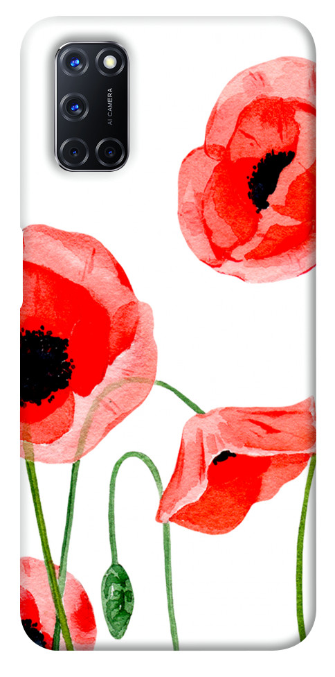 

Чехол Акварельные маки для Oppo A72 1345481
