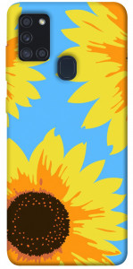 Чохол Sunflower mood для Galaxy A21s (2020)