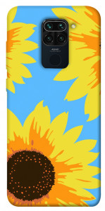 Чехол Sunflower mood для Xiaomi Redmi Note 9