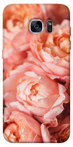 Чехол Нежные розы для Galaxy S7 Edge