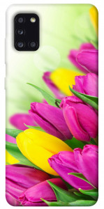 Чехол Красочные тюльпаны для Galaxy A31 (2020)