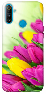 Чехол Красочные тюльпаны для Realme C3