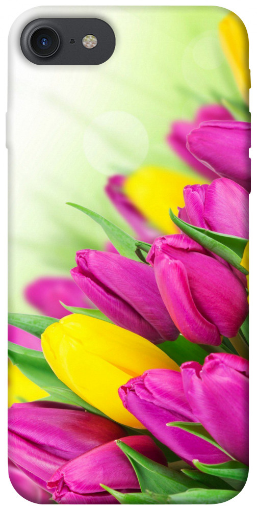Чохол Барвисті тюльпани для iPhone 8
