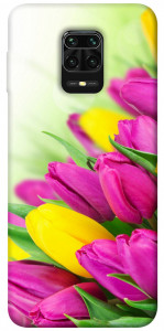 Чохол Барвисті тюльпани для Xiaomi Redmi Note 9S