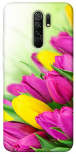 Чехол Красочные тюльпаны для Xiaomi Redmi 9