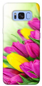Чехол Красочные тюльпаны для Galaxy S8 (G950)
