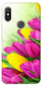 Чехол Красочные тюльпаны для Xiaomi Redmi Note 6 Pro