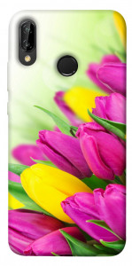 Чехол Красочные тюльпаны для Huawei P20 Lite
