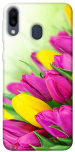 Чехол Красочные тюльпаны для Galaxy M20
