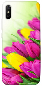 Чохол Барвисті тюльпани для Xiaomi Redmi 9A