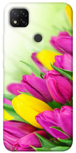 Чехол Красочные тюльпаны для Xiaomi Redmi 9C