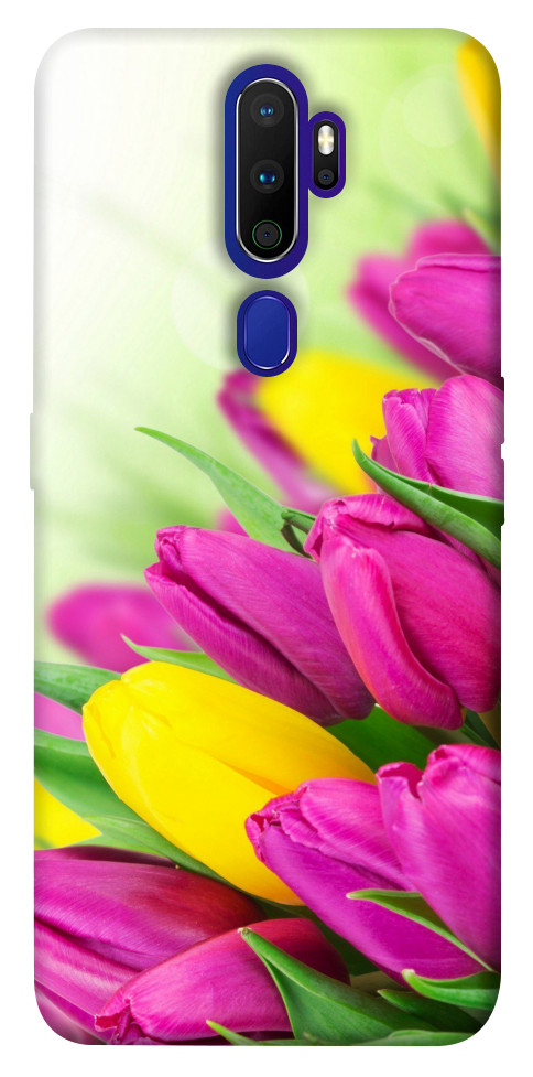 

Чехол Красочные тюльпаны для Oppo A5 (2020) 1347559