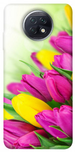 Чехол Красочные тюльпаны для Xiaomi Redmi Note 9T