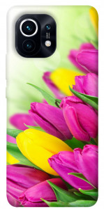 Чехол Красочные тюльпаны для Xiaomi Mi 11