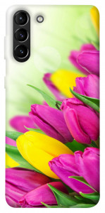 Чехол Красочные тюльпаны для Galaxy S21+