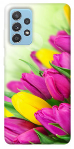 Чехол Красочные тюльпаны для Galaxy A52