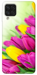 Чехол Красочные тюльпаны для Galaxy A22 4G