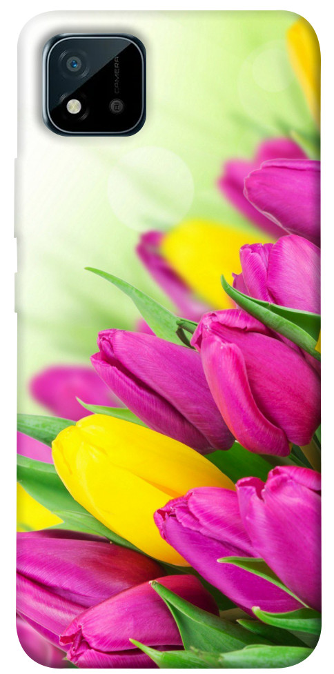 Чехол Красочные тюльпаны для Realme C11 (2021)